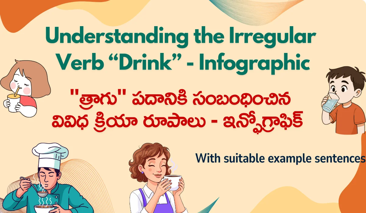 Irregular verb drink